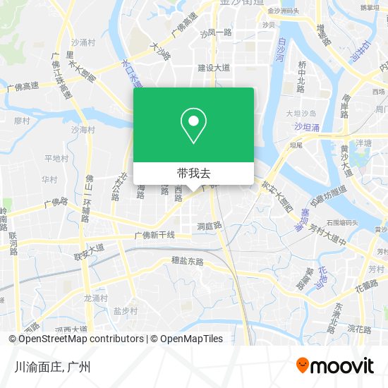 川渝面庄地图