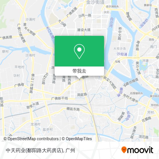 中天药业(鄱阳路大药房店)地图