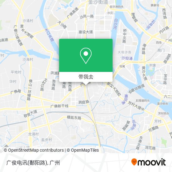 广俊电讯(鄱阳路)地图