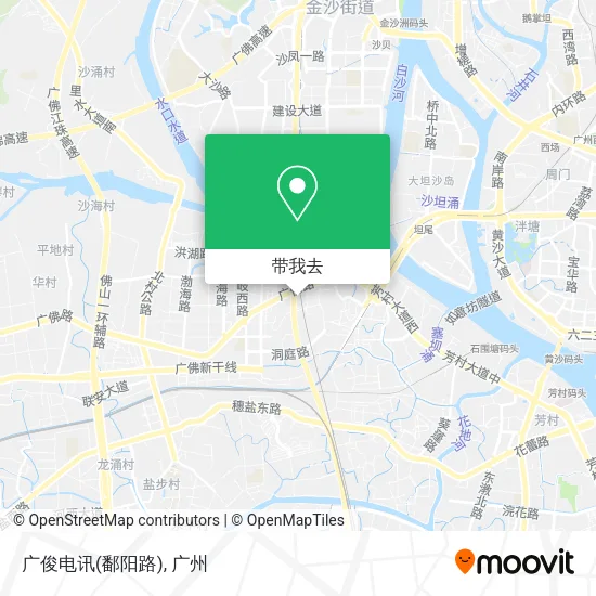广俊电讯(鄱阳路)地图