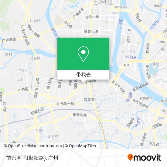 前讯网吧(鄱阳路)地图