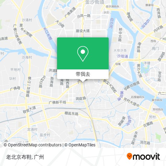 老北京布鞋地图