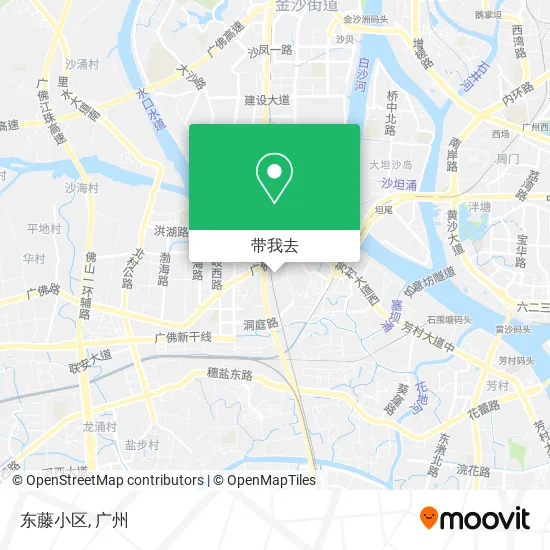 东藤小区地图