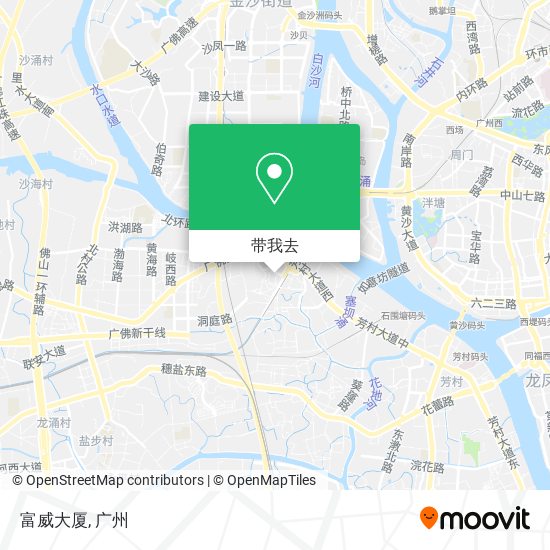 富威大厦地图