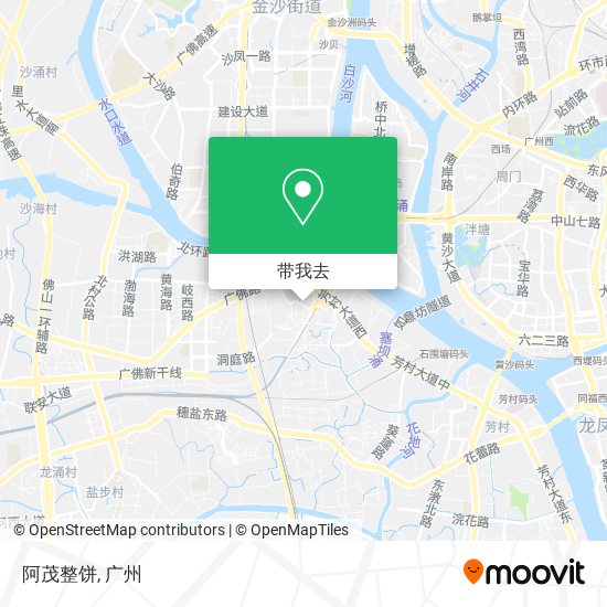 阿茂整饼地图