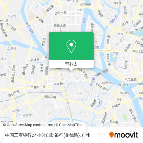 中国工商银行24小时自助银行(龙德路)地图