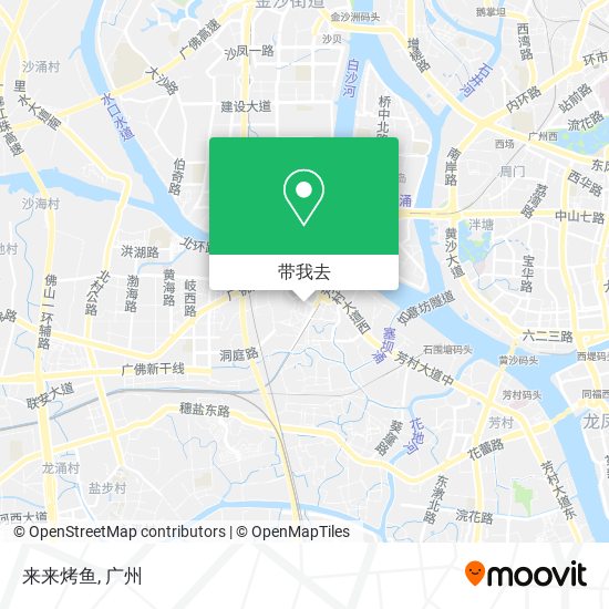 来来烤鱼地图