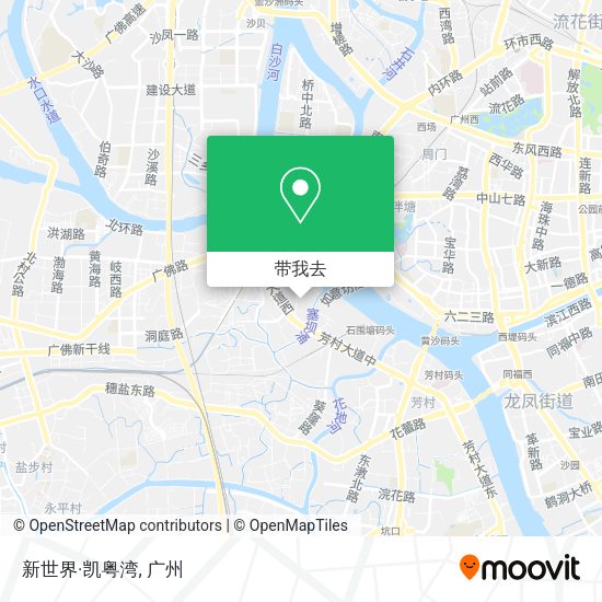 新世界·凯粤湾地图