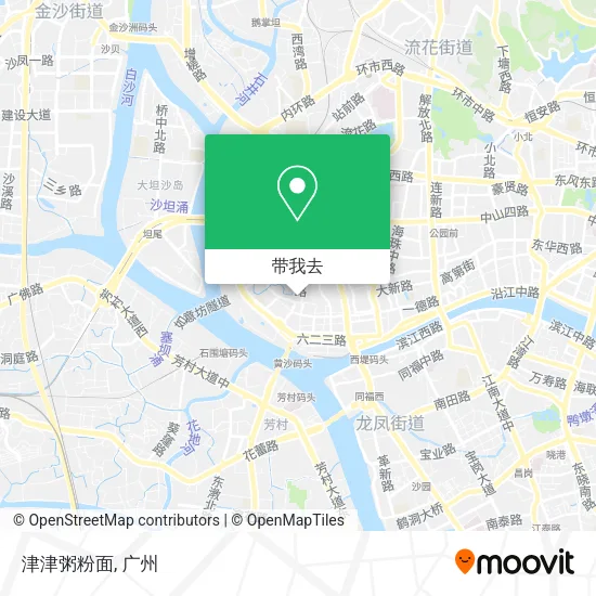 津津粥粉面地图