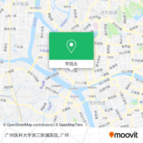 广州医科大学第三附属医院地图