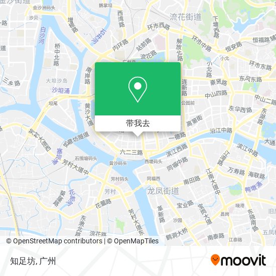 知足坊地图