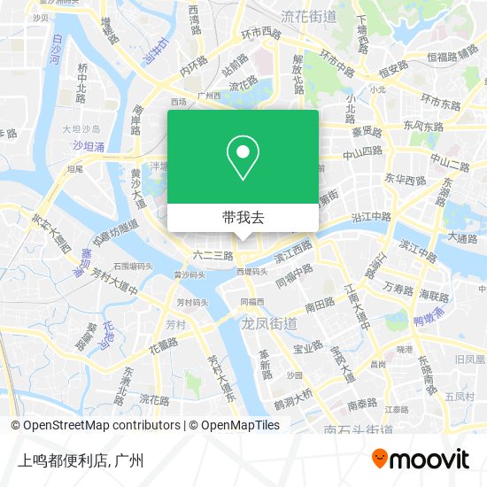 上鸣都便利店地图