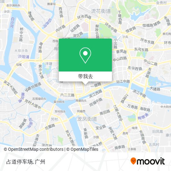 占道停车场地图