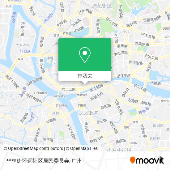 华林街怀远社区居民委员会地图