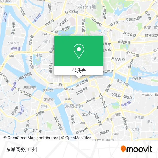 东城商务地图