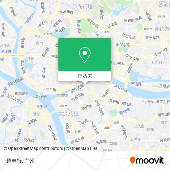 越丰行地图