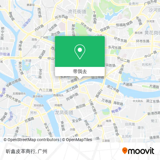 昕鑫皮革商行地图