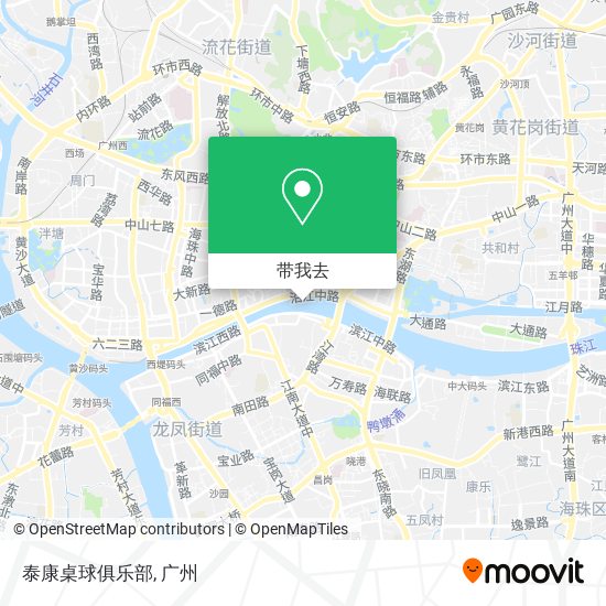 泰康桌球俱乐部地图