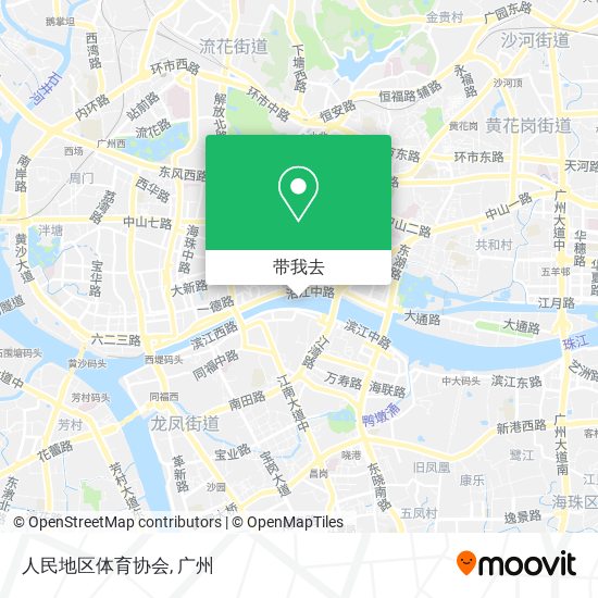 人民地区体育协会地图