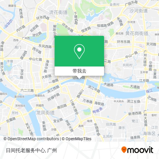日间托老服务中心地图