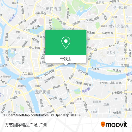 万艺国际精品广场地图