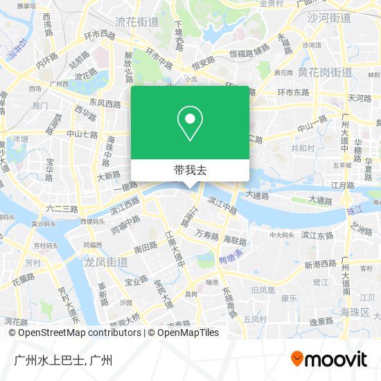 广州水上巴士地图