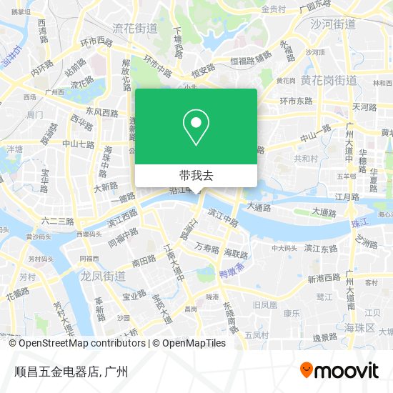 顺昌五金电器店地图