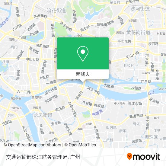 交通运输部珠江航务管理局地图