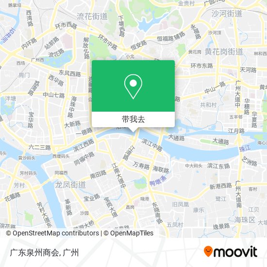 广东泉州商会地图