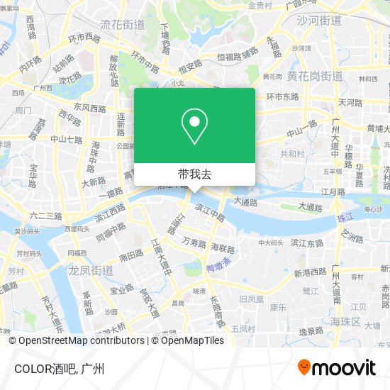 COLOR酒吧地图