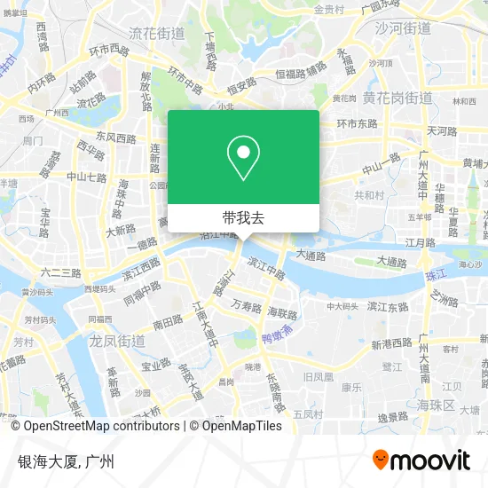 银海大厦地图