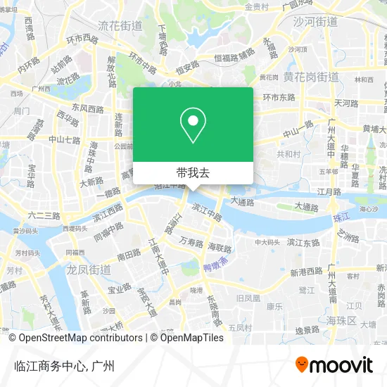 临江商务中心地图