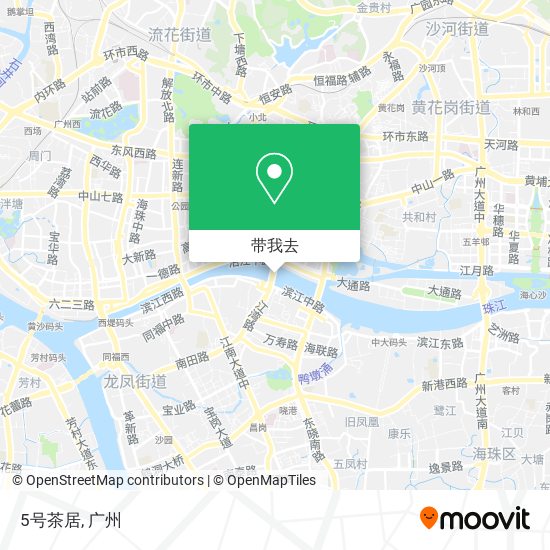 5号茶居地图