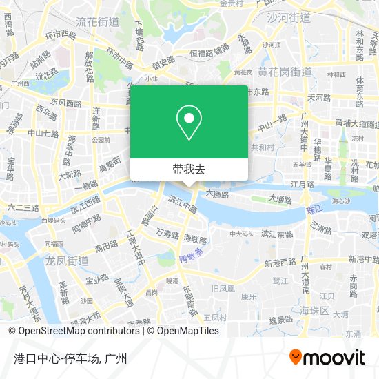 港口中心-停车场地图