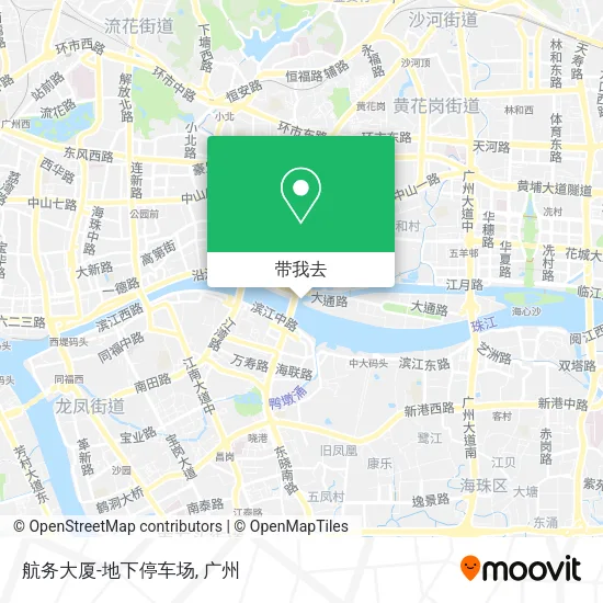 航务大厦-地下停车场地图