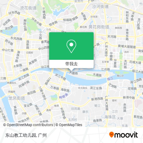 东山教工幼儿园地图