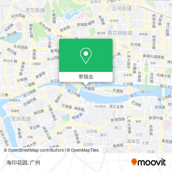 海印花园地图