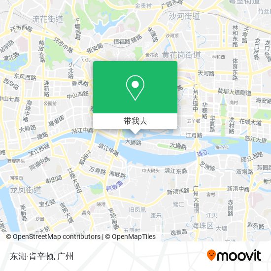 东湖·肯辛顿地图