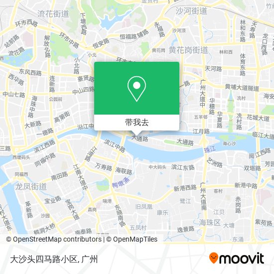 大沙头四马路小区地图