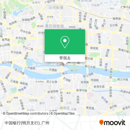 中国银行(明月支行)地图