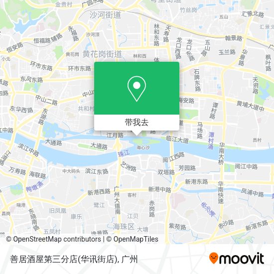 善居酒屋第三分店(华讯街店)地图