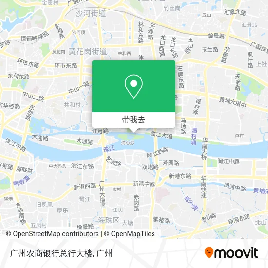 广州农商银行总行大楼地图