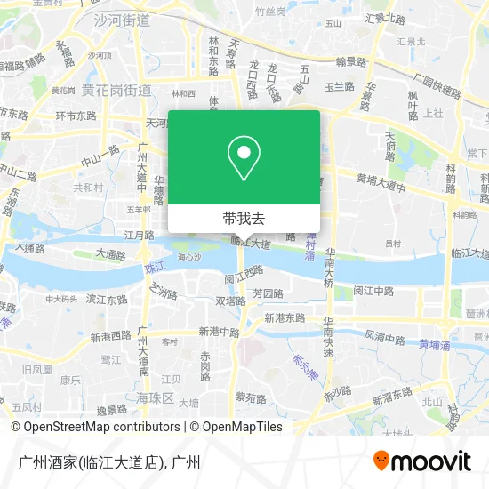 广州酒家(临江大道店)地图