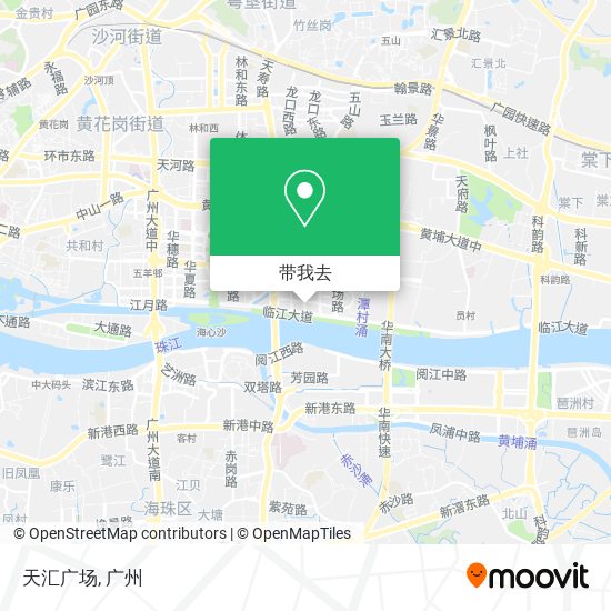 天汇广场地图