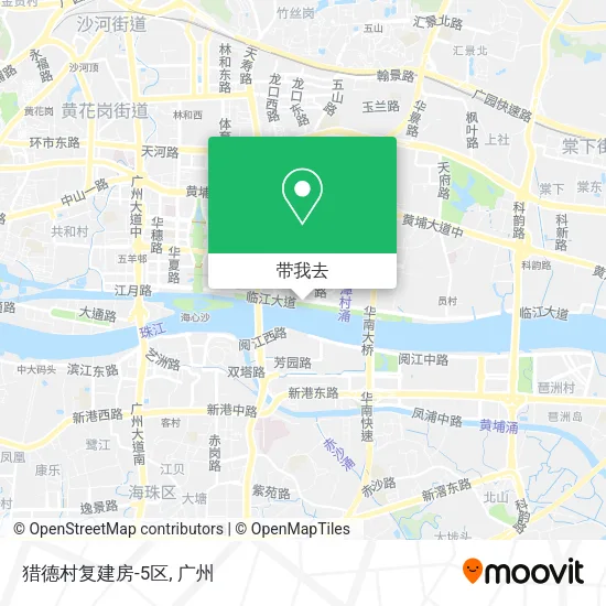 猎德村复建房-5区地图