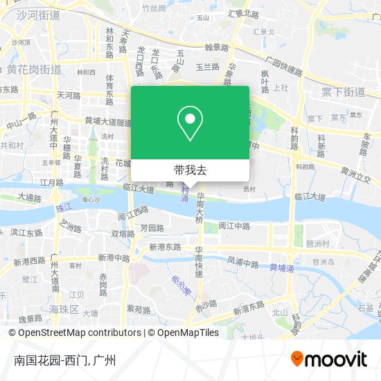 南国花园-西门地图