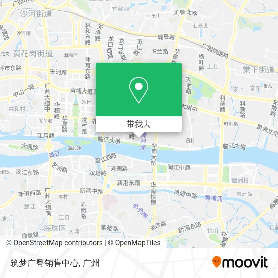 筑梦广粤销售中心地图