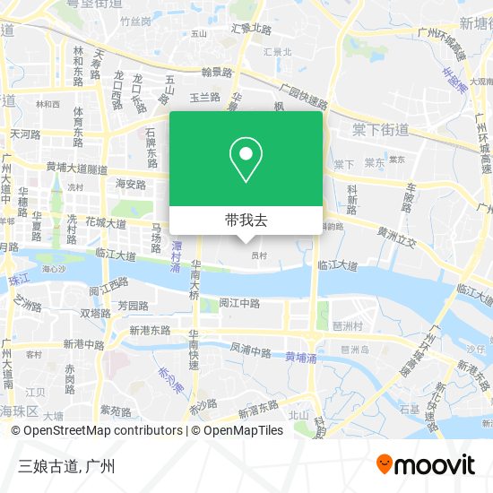 三娘古道地图