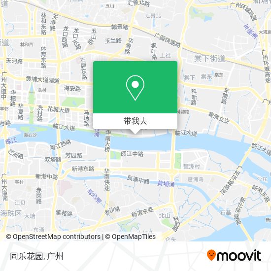 同乐花园地图