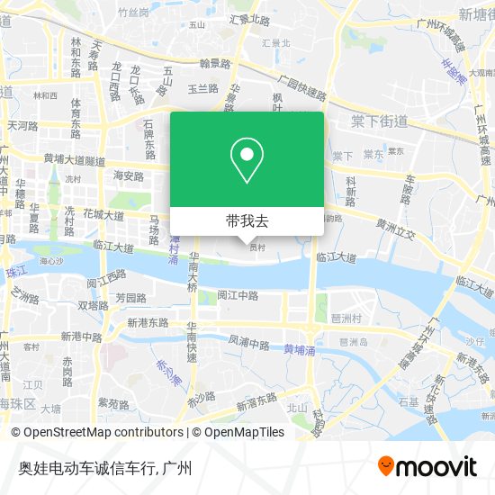 奥娃电动车诚信车行地图
